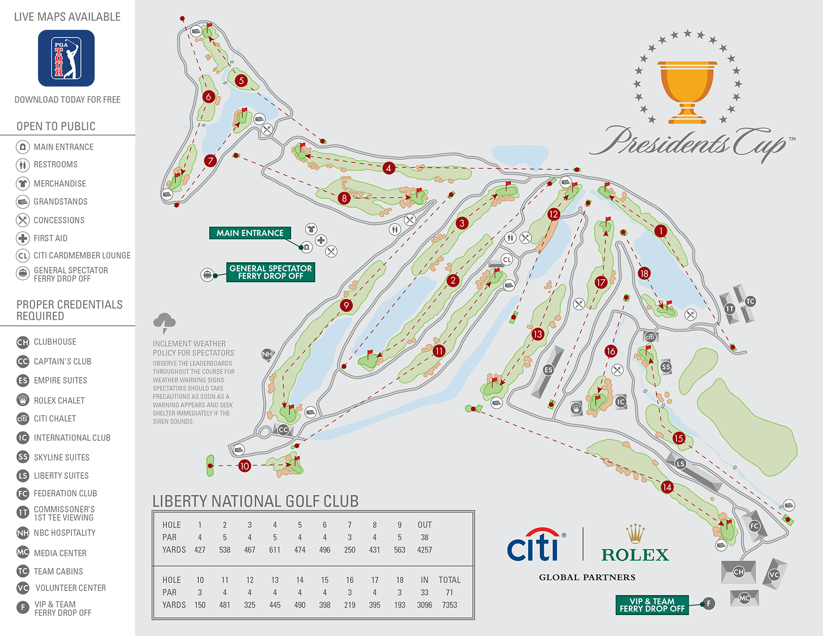 Presidents Cup Hospitality Planning